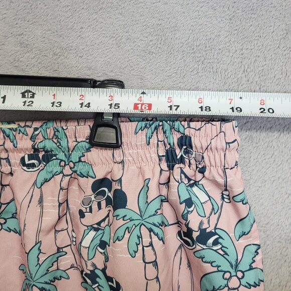 Disney RSVLTS Shorts Mens 2XL Mickey Mouse Hybrid Hawaiian Unlined Casual - Picture 4 of 9